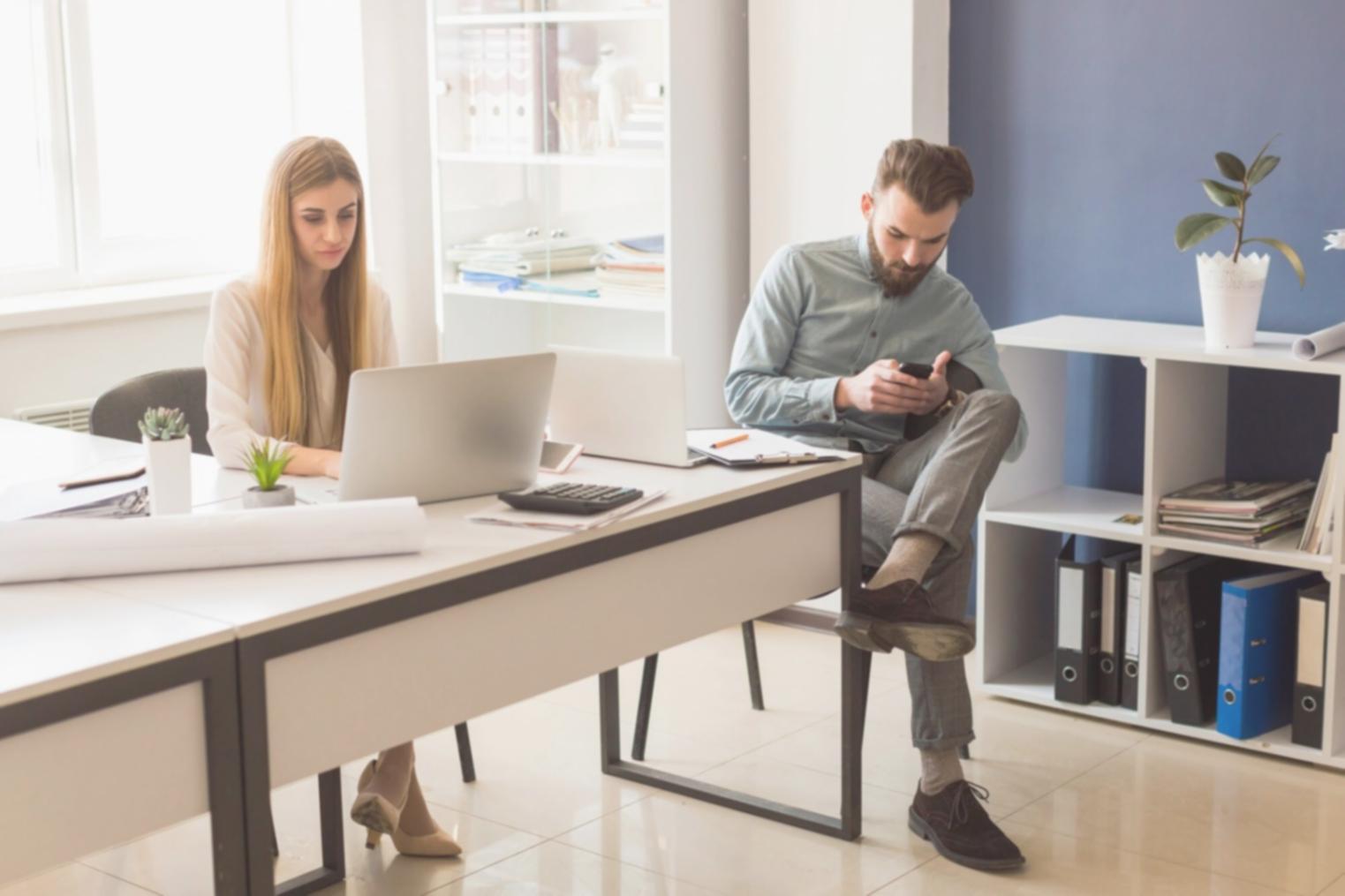Professional financial planning workspace with charts and calculators